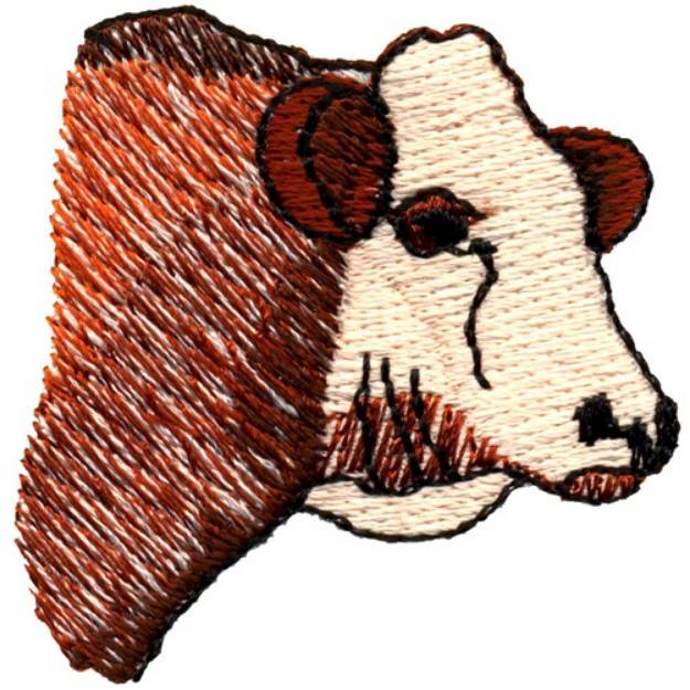 Picture of Simmental Bull Machine Embroidery Design