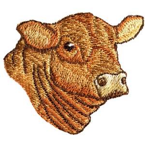 Picture of Angus Head Machine Embroidery Design