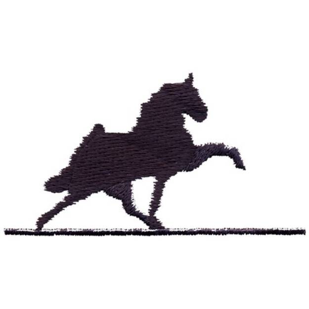 Picture of Walking Horse Machine Embroidery Design