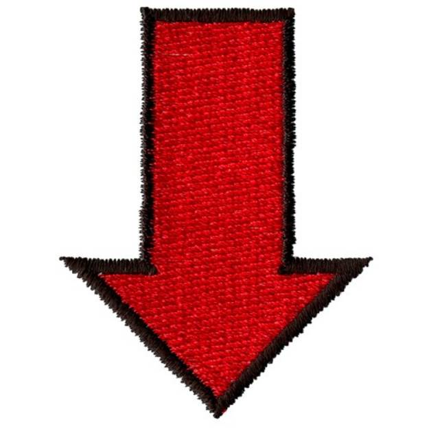 Picture of Red Arrow Machine Embroidery Design