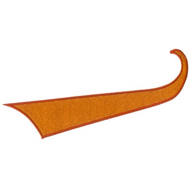 Picture of Tail Swoosh Machine Embroidery Design