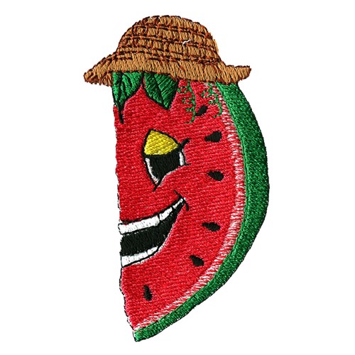 Watermelon Machine Embroidery Design