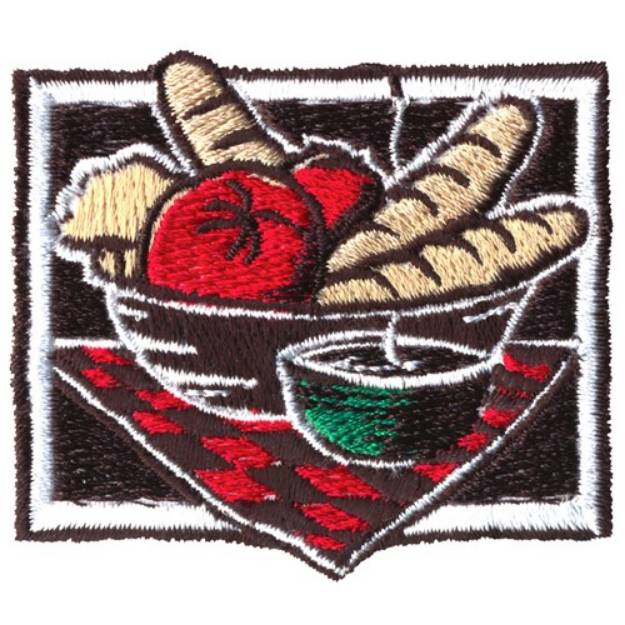 Picture of Kitchen Logo Machine Embroidery Design