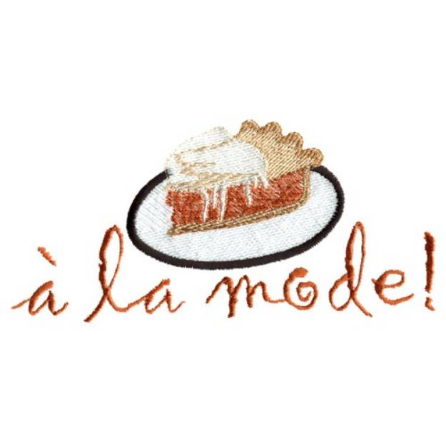 Picture of French Apple Pie Machine Embroidery Design