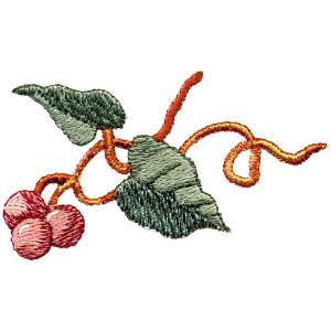 Picture of Berry Motif Machine Embroidery Design