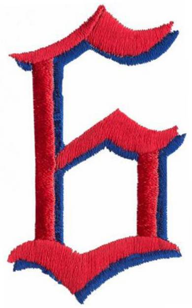Picture of King 6 Machine Embroidery Design