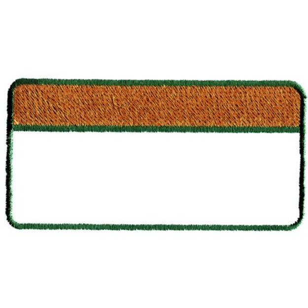 Picture of Rectangle Machine Embroidery Design
