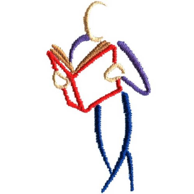 Picture of Abstract Reader Machine Embroidery Design