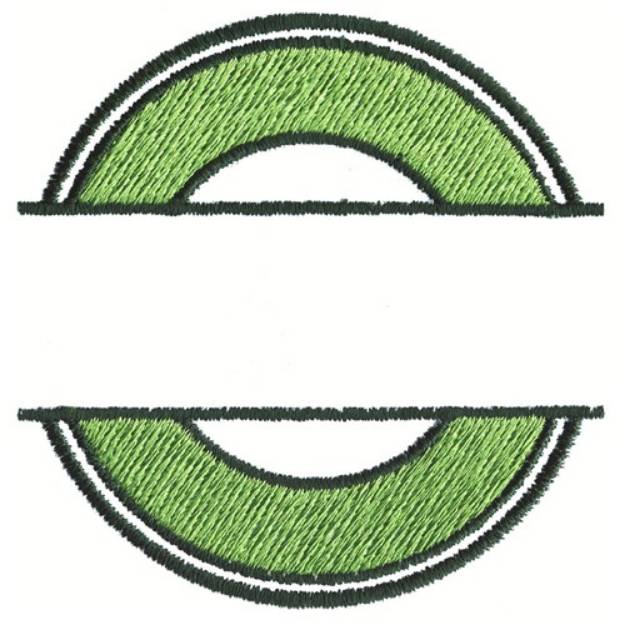 Picture of Split Circles, Filled Machine Embroidery Design