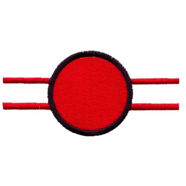 Picture of Circle and Line Machine Embroidery Design