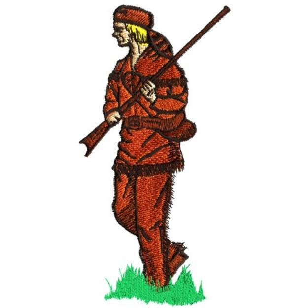 Picture of Pioneer Hunter Machine Embroidery Design