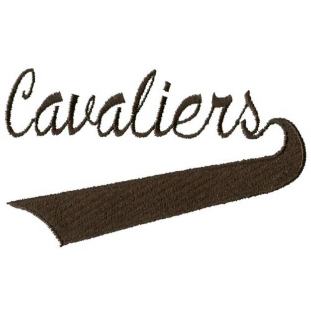 Picture of Cavaliers Lettering Machine Embroidery Design