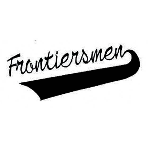 Picture of Frontiersmen Lettering Machine Embroidery Design
