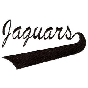 Picture of Jaguars Lettering Machine Embroidery Design
