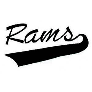 Picture of Rams Lettering Machine Embroidery Design