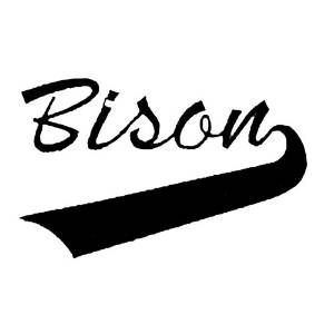 Picture of Bison Lettering Machine Embroidery Design