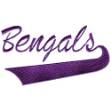 Picture of Bengals Lettering Machine Embroidery Design
