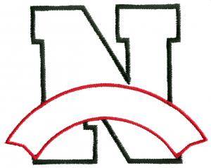 Picture of Athletic Banner N Machine Embroidery Design