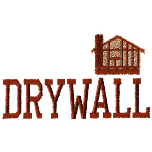 Picture of Drywall Machine Embroidery Design
