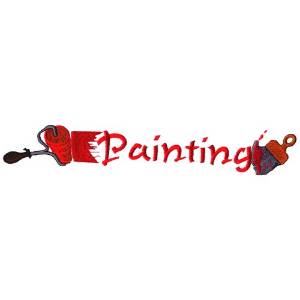 Picture of Painting Logo Machine Embroidery Design