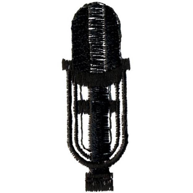 Picture of Microphone Machine Embroidery Design