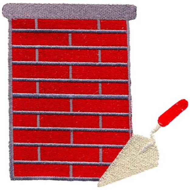 Picture of Chimney Builder Logo Machine Embroidery Design