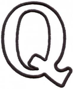 Picture of Applique Q Machine Embroidery Design