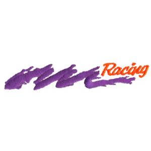 Picture of Racing Swoosh Machine Embroidery Design