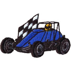 Picture of Non-Winged Sprint Car Machine Embroidery Design