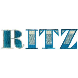 Picture of Ritz 0 Machine Embroidery Design