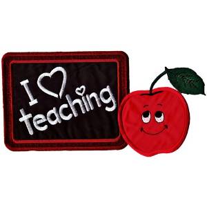 Picture of Love Teaching Applique Machine Embroidery Design