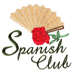 Picture of Spanish Culb Machine Embroidery Design