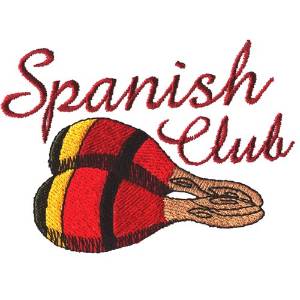 Picture of Spanish Club Machine Embroidery Design
