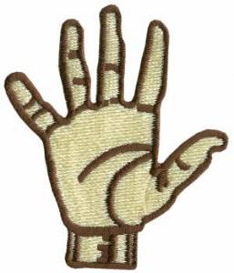 Picture of Sign Language 5 Machine Embroidery Design