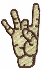 Picture of Sign Language 8 Machine Embroidery Design