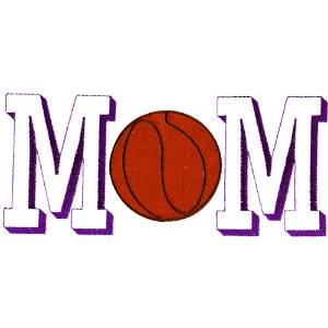 Picture of Basketball MOM Machine Embroidery Design