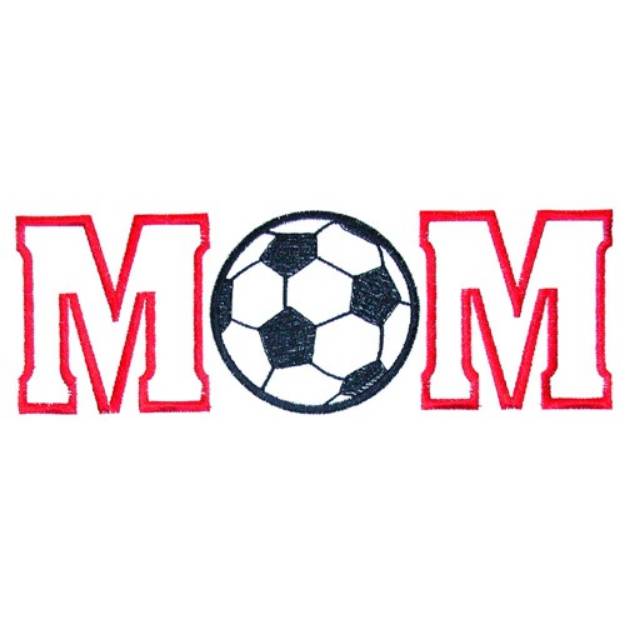 Picture of Soccer Mom Machine Embroidery Design