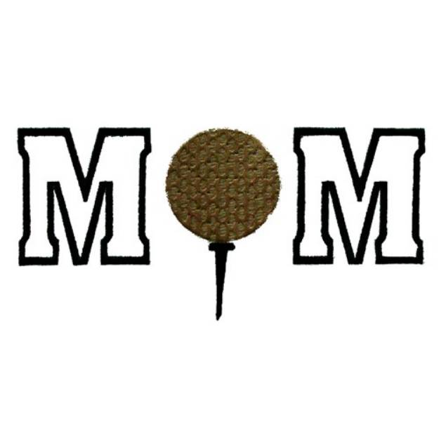 Picture of Golf Mom Machine Embroidery Design