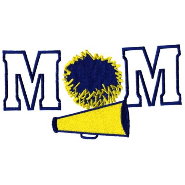 Picture of Cheerleading Mom Machine Embroidery Design