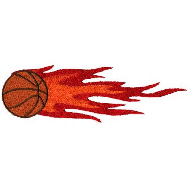 Picture of Basketball Cap Wrap Machine Embroidery Design