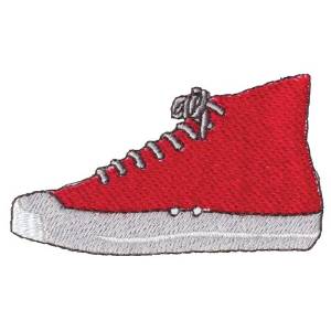 Picture of Tennis Shoe Machine Embroidery Design