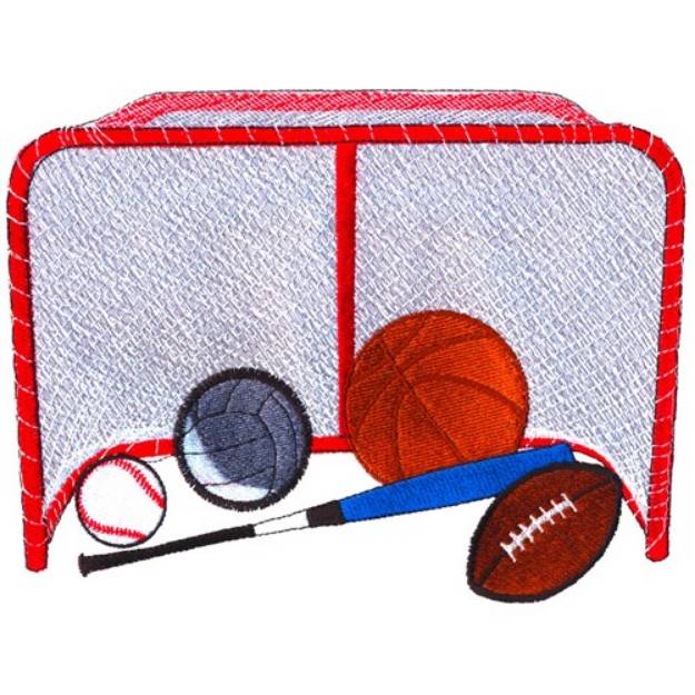 Picture of All-Sports Logo Machine Embroidery Design