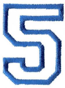 Picture of Sport 5 Machine Embroidery Design