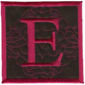 Picture of Square Applique E Machine Embroidery Design