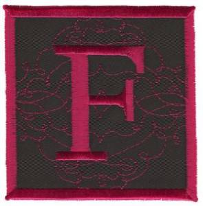 Picture of Square Applique F Machine Embroidery Design