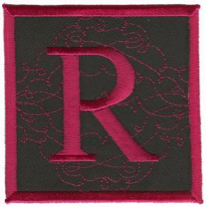 Picture of Square Applique R Machine Embroidery Design