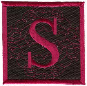 Picture of Square Applique S Machine Embroidery Design