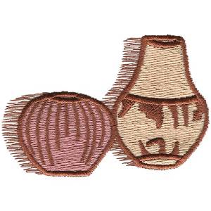 Picture of Pottery Machine Embroidery Design