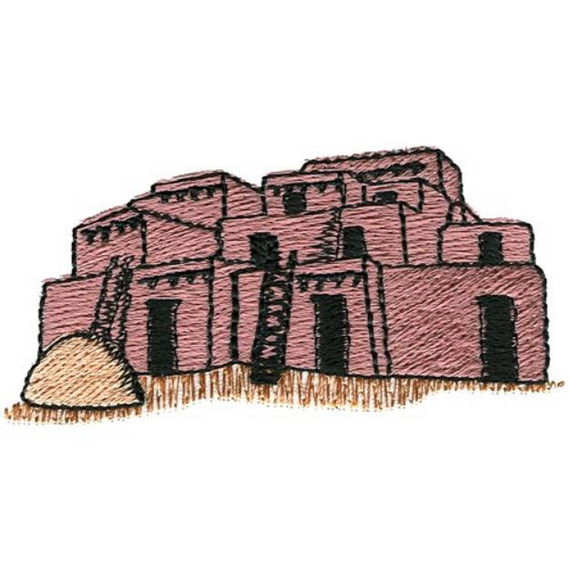 Picture of Pueblo Machine Embroidery Design