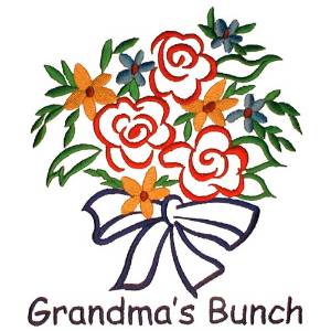 Picture of Grandmas Bunch Machine Embroidery Design